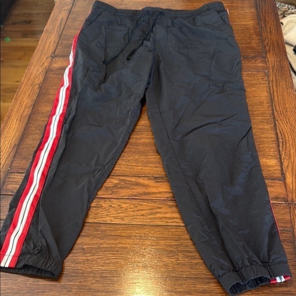 PacSun Black Elastic Waistband Track Pants Size L
